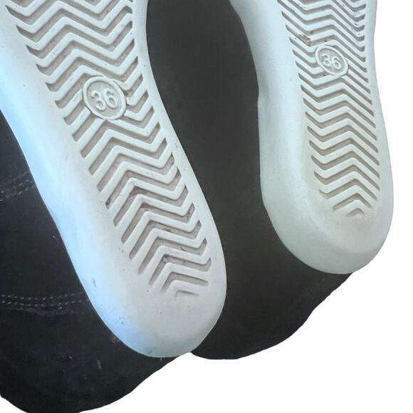 ASH Bowie Mesh Wedge Black Shoes Size 36 - Picture 10 of 15